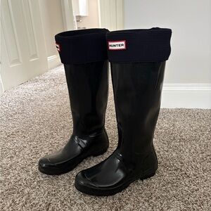 Hunter Black Women's Winter & Rain Boots